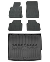 Gummi FußMatten Kofferraumwanne FüR BMW X1 E84 2009-2015 Gummimatten Set