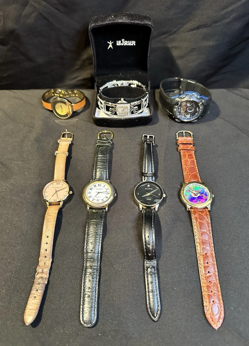 Citizen, Guess, Anne Klein, Geneva, Quartz, & Japan Movt Watches (Lot of 7). CITIZEN QQ 3220-324277 YO Two-Hand Quartz Analog Women main image 3