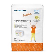 Unisex Toddler Training Pants McKesson Pull On with Tea