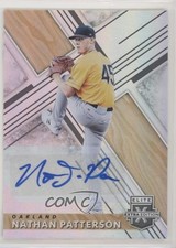 2019 Panini Elite Extra Edition Auto Nathan Patterson #180 Auto 0a3u