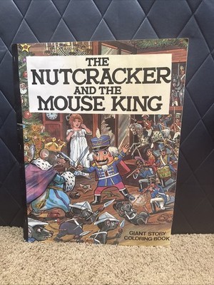 The Nutcracker And The Mouse King Giant Story Coloring Book 1993, No Marks