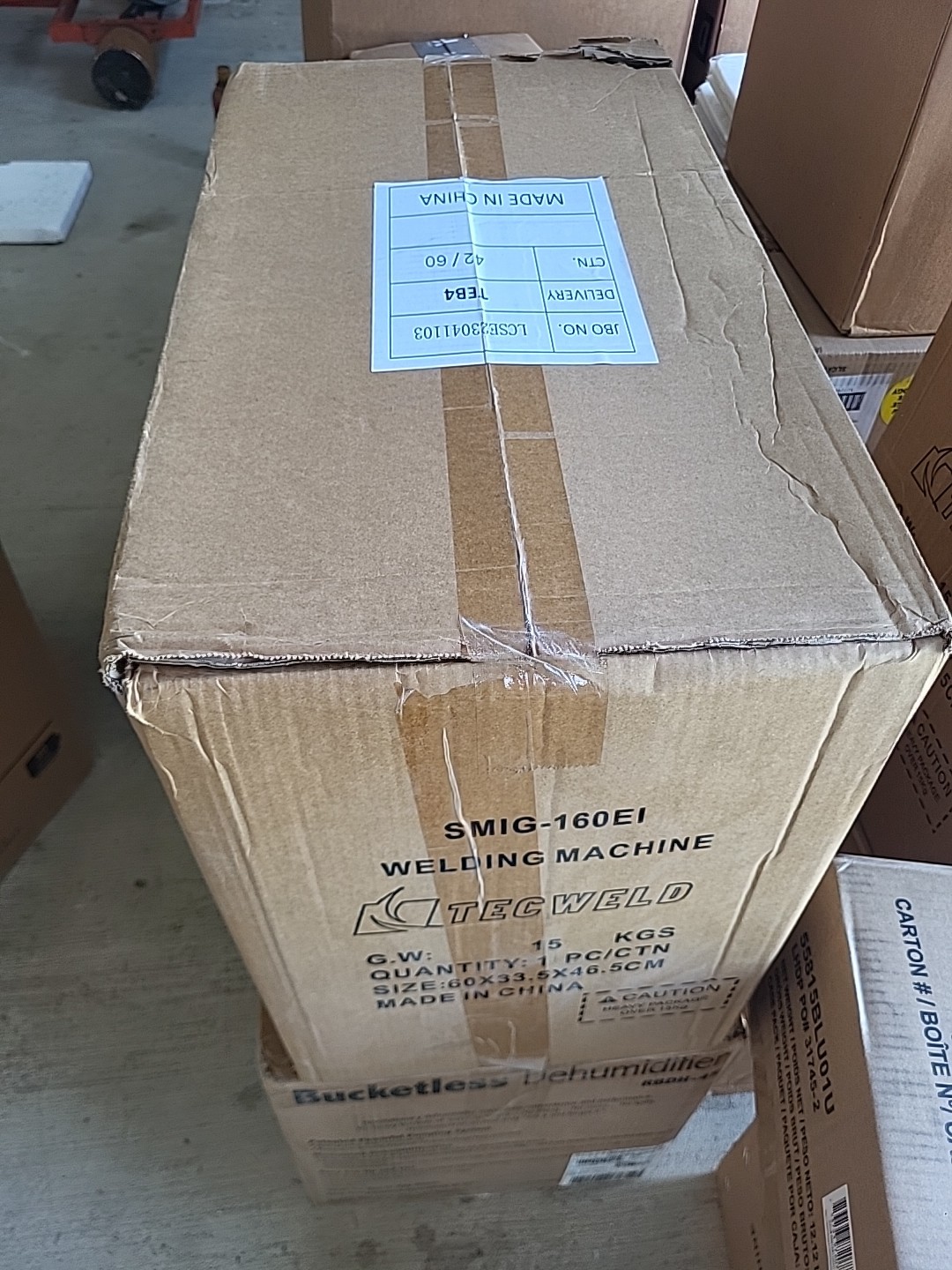 TECWELD 140Amp 120V Mig Welder,Flux Core Arc Stick Wire  Multiprocess