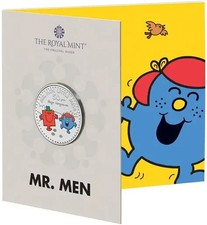Royal Mint 2020 Mr Men Little Miss 50 Years UK £5 Brilliant Unc Colour Coin