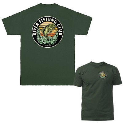 River Fishing Club Fishing Outdoor Sports T-Shirt