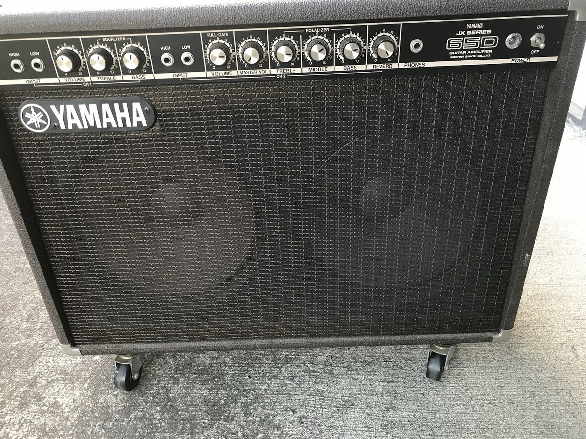 Yamaha JX-series 65D vintage solid state amplifier 2X12