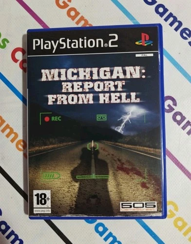 PS2 MICHIGAN: REPORT FROM HELL PLAYSTATION 2 ITALIAN MINT DISC COMPLETE