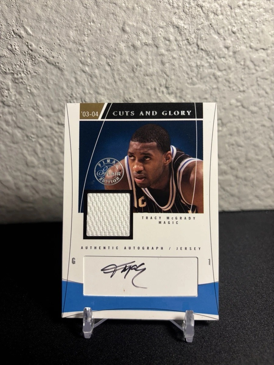Tracy McGrady Basketball Original Autographed Sports Trading Cards
