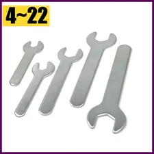 1Pcs Single head open end wrench 4-22mm opening Single-end ultra-thin small