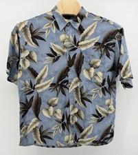 Pierre Cardin Hawaiian Shirt Men's Size 2XL 100 Rayon Floral Tropical Aloha
