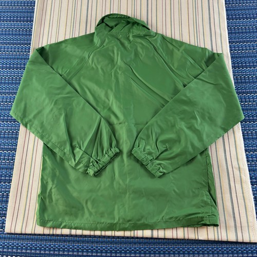 Vintage Arkansas Sesquicentennial Coach Jacket Mens Small Green Made USA 80s - Picture 10 of 12