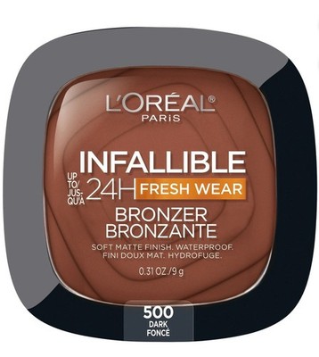 Loreal Infallible 24H Fresh Wear Soft Matte Finish Bronzer 500 Dark