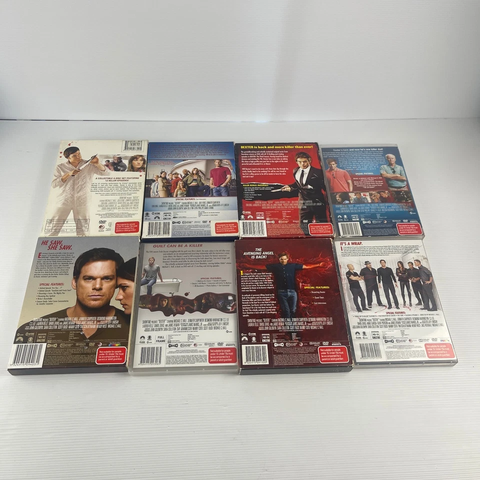 Dexter - Season 1 2 3 4 5 6 7 8 Complete Series DVD Box Set (Region 4) - image 4 of 4