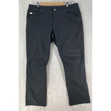 Kuhl Pants Mens 40x32 Black Silencr Ripstop Hiking Canvas Utility Stretch Work