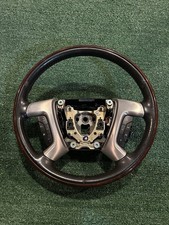 Oem Gm 15917946 Steering Wheel Woodgrain Leather For 2007-2008 Cadillac Escalade Oem Gm 15917946 Steering Wheel Woodgrain Leather For 2007-2008 Cadillac Escalade