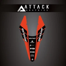 Attack Graphics Renegade Rear Fender Decal GasGas Red For GASGAS MC 300 2025