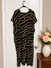 African Boubou Kaftan Maxi Ankara Dashiki Loose Fit One Size Casual Dress