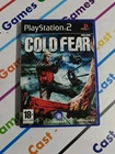 PS2 COLD FEAR ITALIAN PLAYSTATION MINT COMPLETE DISC PERFECT