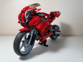 LEGO TECHNIC 8420 STREET BIKE, 42007 MOTO CROSS BIKE, 42036 STREET MOTORCYCLE