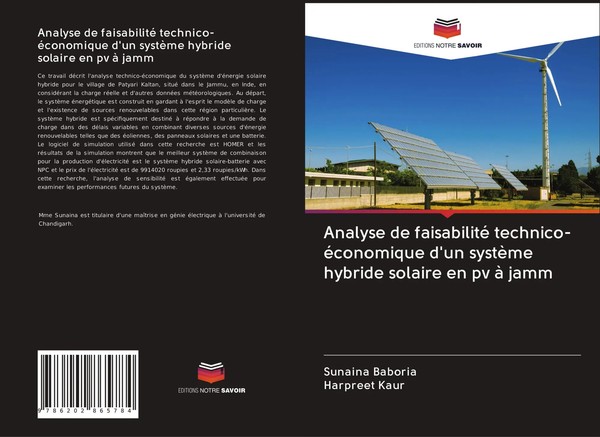Sunaina Baboria (U. A.) | Analyse De Faisabilité Technico-éConomique D'un...-image