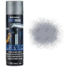 5x Rust-Oleum Leak Seal Aluminium Flexible Rubber Coating 3415