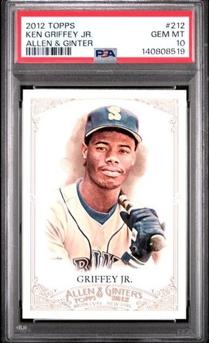 KEN GRIFFEY JR. 2012 Topps A & G #212 PSA 10 GEM MT RC