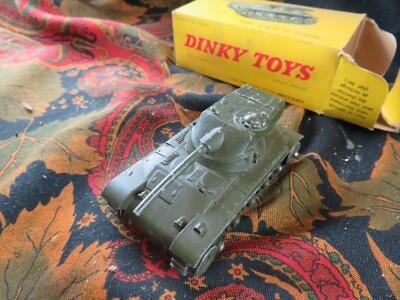 Dinky Toys 817 Char AMX 13 Tonnes 80C - Militaire - Avec Boîte D'origine