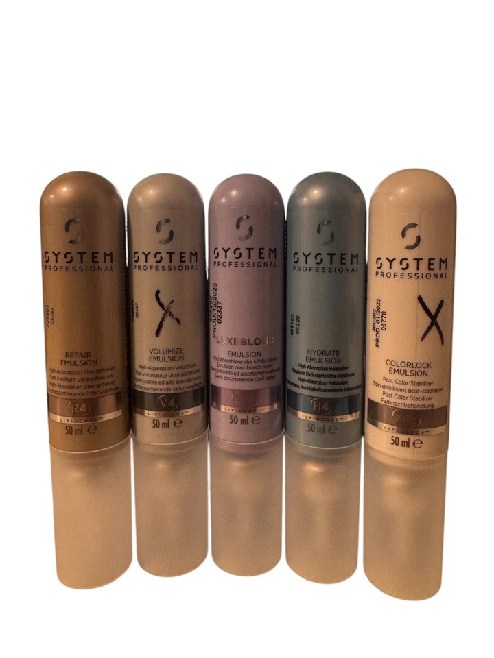 Wella System 50ml - Verschiedene Emulsionen NEU - Bild 1 von 1