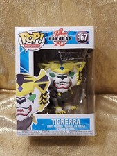 Tigrerra #967 Bakugan Funko Pop! Anime de animación de tigre gato animal nuevo con caja
