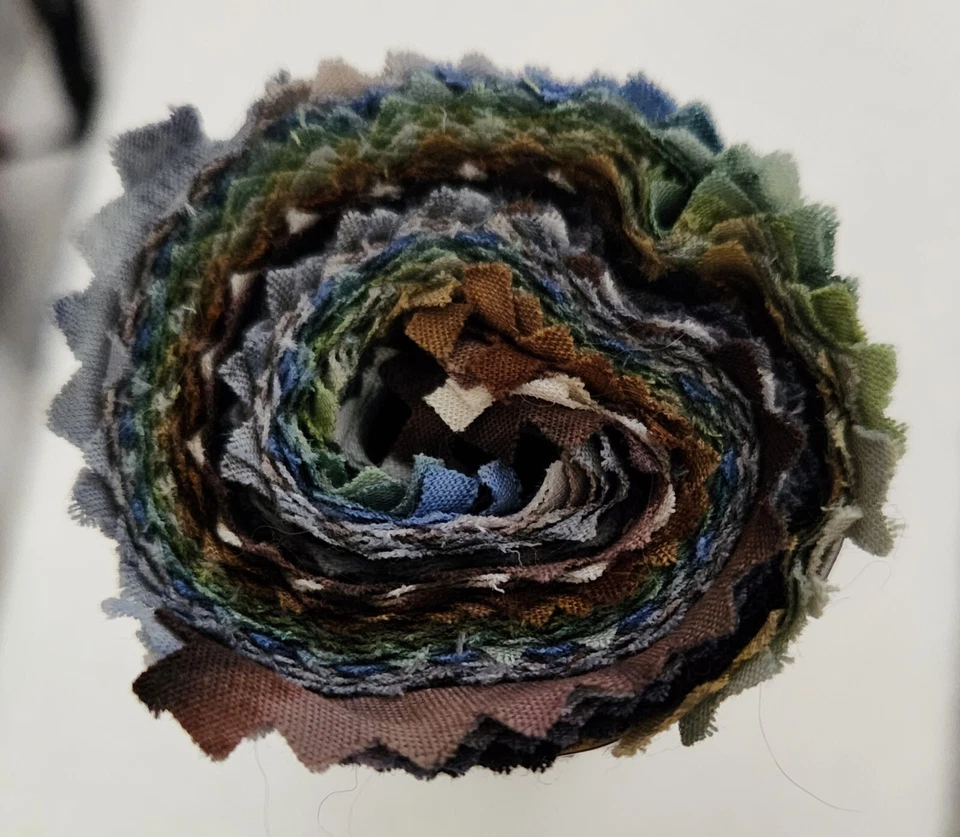 NUEVO Hoffman Bali Acuarela Envolturas 1895 Color Rollo Azul-Verde 40 Cuadrados 7"x7" Foto 3 de 4