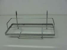 Étagère de cuisine-salle de bain-porte-rouleau de cuisine chromé pour système de garde-corps