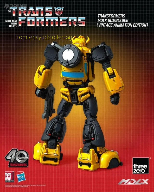 Threezero Mdlx Bumblebee (Vintage Animation Edition) Action