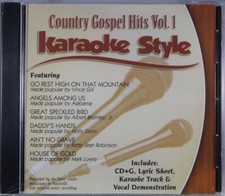 Country Gospel Hits Volume 1 Christian Karaoke Style NEW CD G Daywind 6 Songs