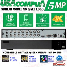 Q-See 16 ch DVR 16 Channel SIMILAR MODEL QTH916 NO Q-SEE LOGO NO HARD DISK