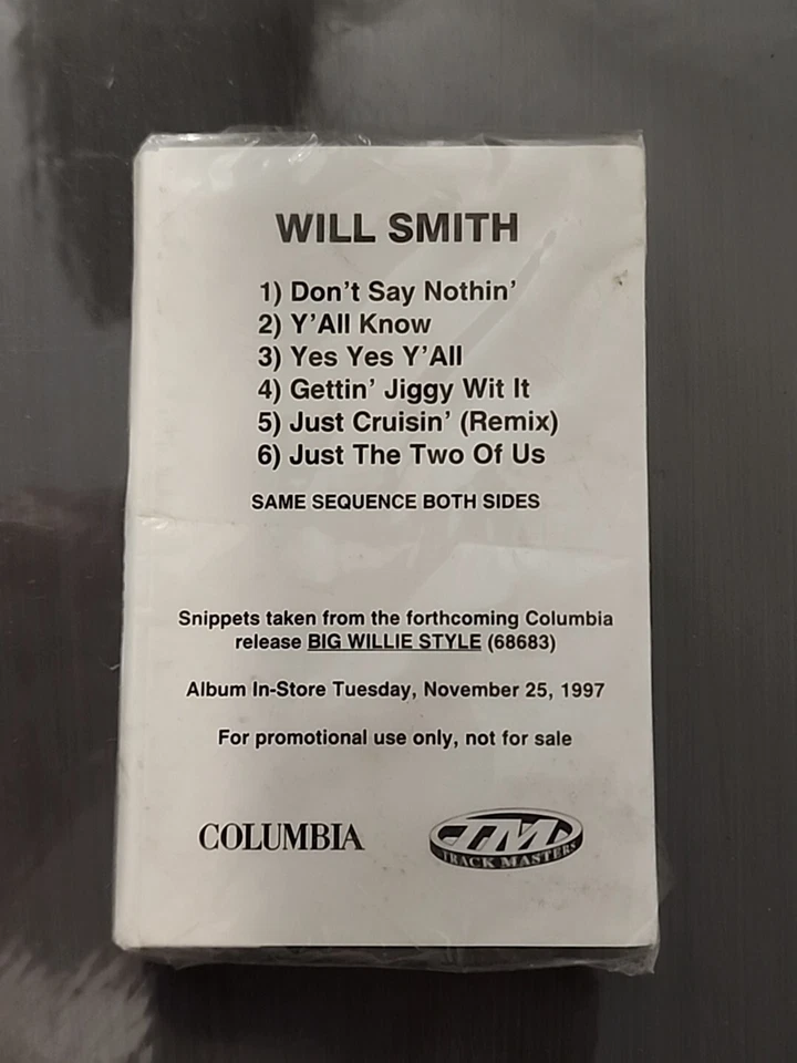 DJ Clue's Bangin' Intro To... Will Smith's Big Willie Style Cassette 1997 Promo  - Image 2 of 4