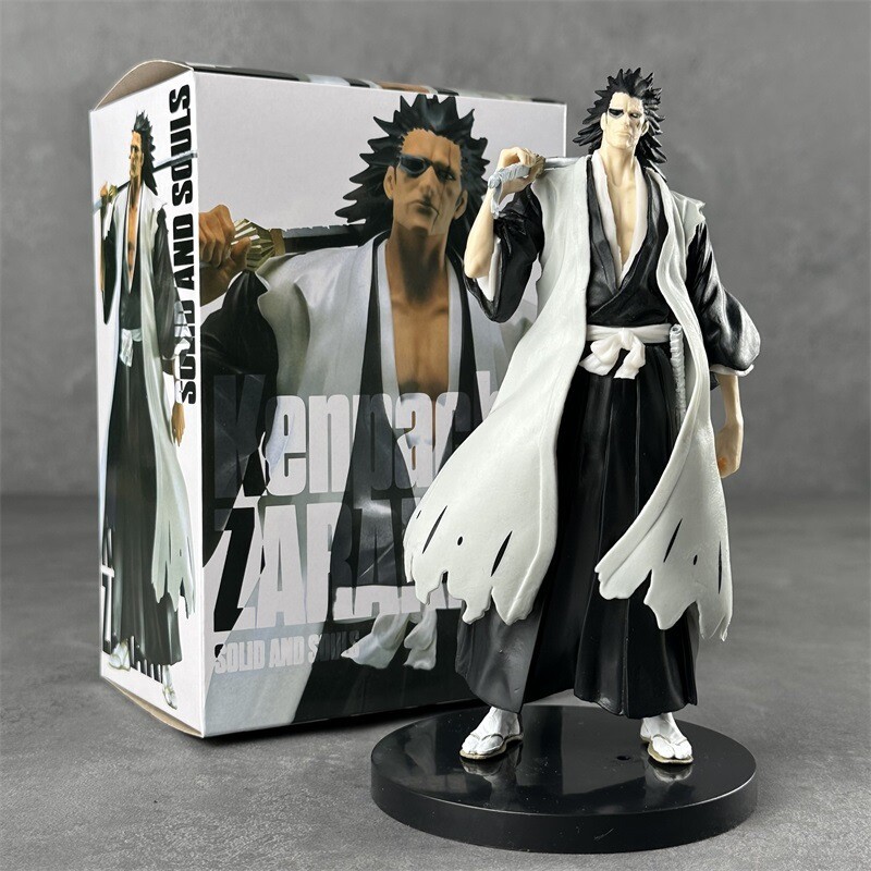 Anime Bleach Mil Años Guerra de Sangre Capitán Zaraki Kenpachi Figura PVC Juguete Regalo