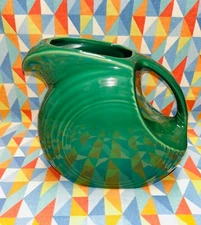NEW FIESTA LARGE DISK PITCHER Jade Green Fiestaware  disc 67 OZ ships free