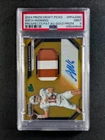 2024 Panini Prizm Draft Picks ARCH MANNING 4/10 Patch Auto Gold Prospect PSA 9