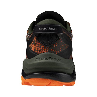 MIZUNO WAVE MUJIN LS GTX MAHARISHI D1GD2501 01 Orange Gray Khaki