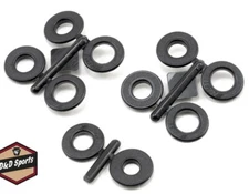 RPM 80332 - 1/4" Snap-Tite Body Savers (Black) (5)