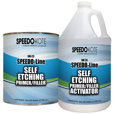 Self Etching Green/Gray Pretreatment Wash Primer , 2 Gallon Kit , SMR-225/226
