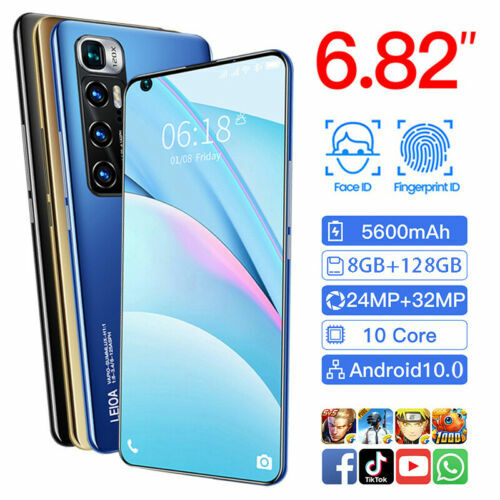 ZTE Libero 5G IV Black 128GB/4GB SIM-Unlocked A302ZT Smartphone