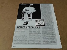 PEEP48 MAGAZINE PICTURE/ARTICLE/REVIEW, PHAROAH SANDERS