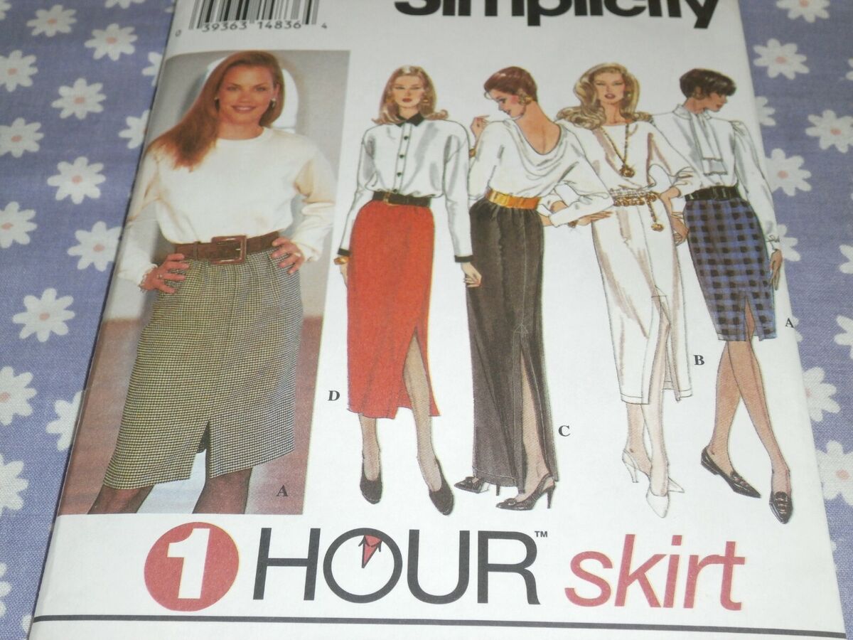 SIMPLICITY PATTERN 8747 50'S VINTAGE SUIT SKIRT TOP MISSES SIMPLICITY PATTERN 8747 50'S VINTAGE SUIT SKIRT TOP MISSES