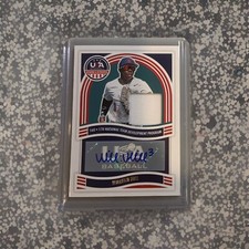 William Hill 2024 HUMBLE TEXAS Auto jersey patch NTS-WH USA baseball 