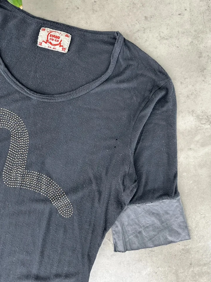 Camiseta Evisu Vintage Mujer Talla S Foto 4 de 4