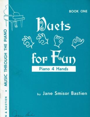 Sheet Music Book Piano Music Duets for Fun Jane Bastien Book One