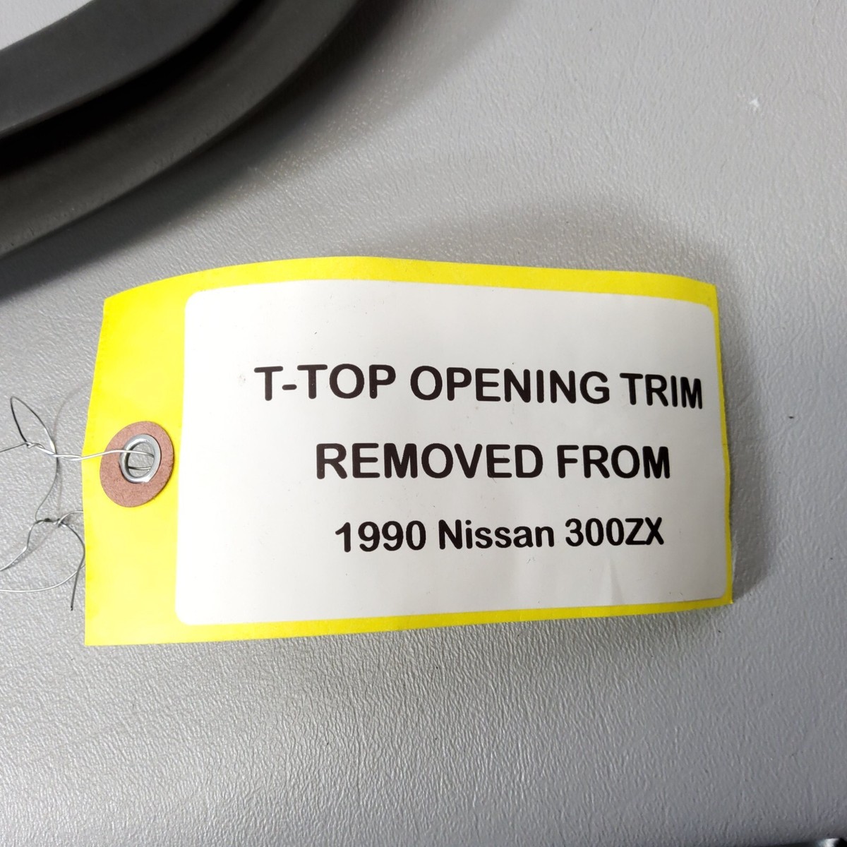 90-96 Nissan 300ZX Factory Original T-Top Opening Rubber Trim BOTH