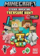 Minecraft Sticker Adventure: Treasure Hunt Minecraft - Paperback - Brand New