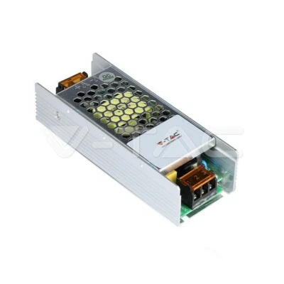 ALIMENTATORE V-TAC SLIM TRASFORMATORE 220-12V/24V LED, STRISCIA, FARETTI.