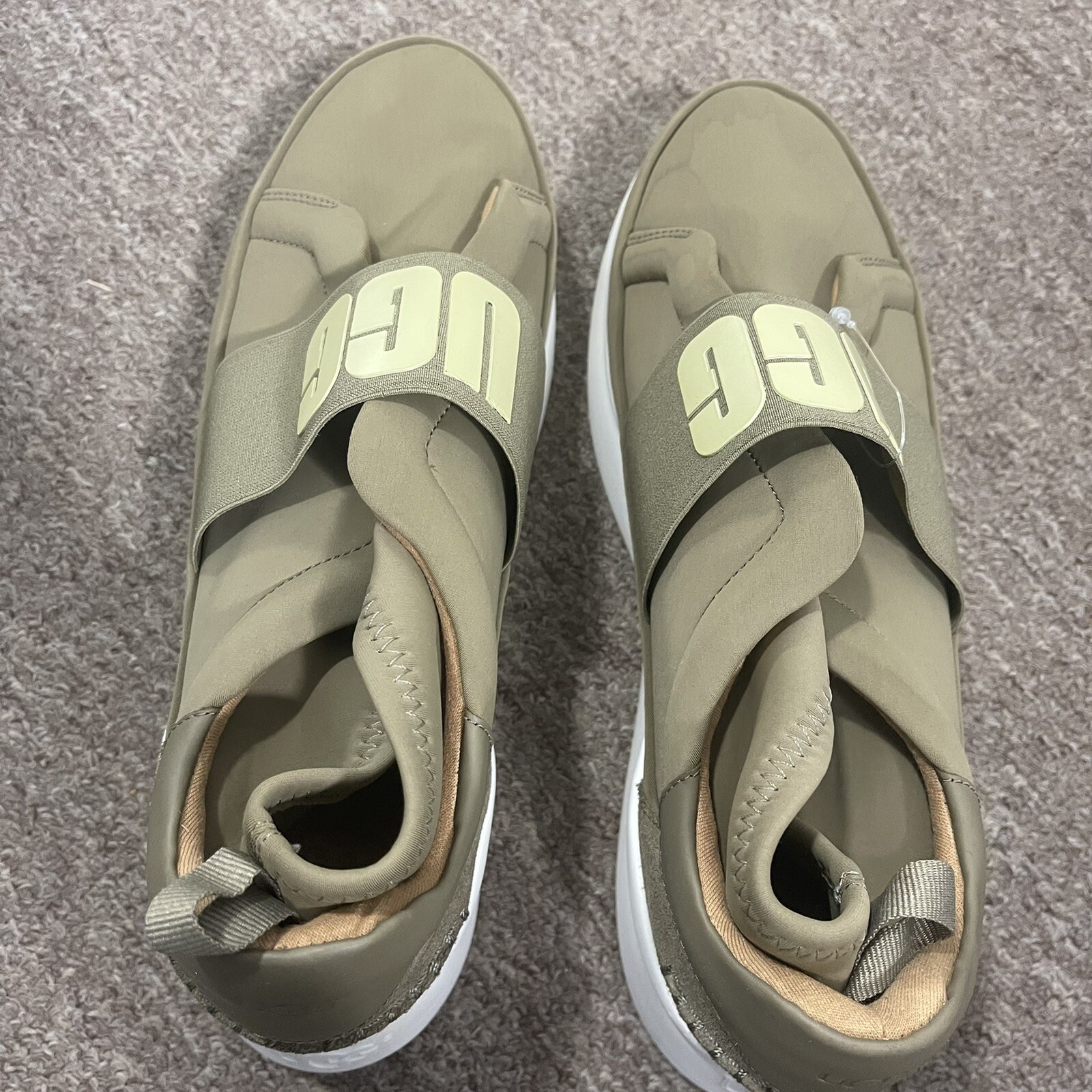 UGG Neutra Black Slip On Neoprene Sneaker Shoes Size … Gem